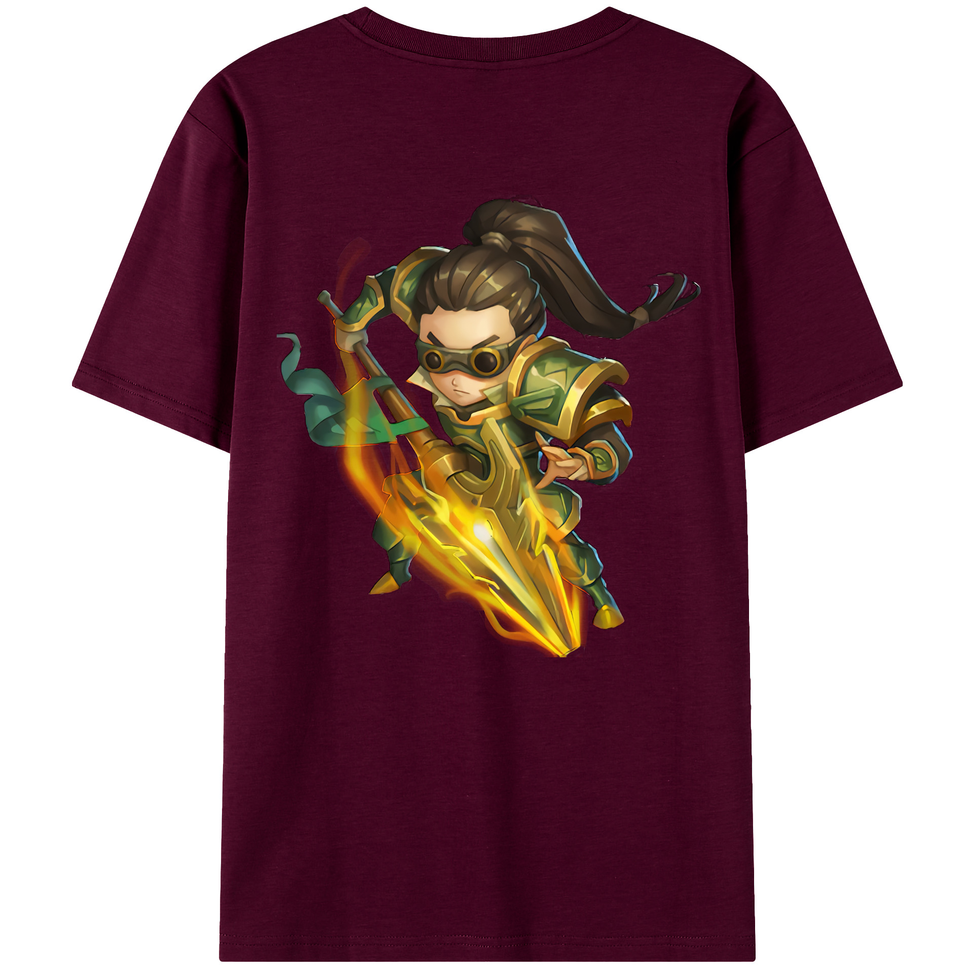 リーグ・オブ・レジェンド League of Legends LOL レディース半袖Tシャツ(バックプリント)
